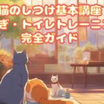猫のしつけ基本講座爪とぎ・トイレトレーニング完全ガイド