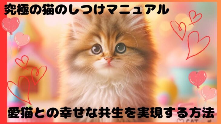 究極の猫のしつけマニュアル：愛猫との幸せな共生を実現する方法