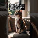 育て方を間違えた猫がとる行動＃１７／ベッドやソファを引っ掻く #shorts #cat  #保護猫
