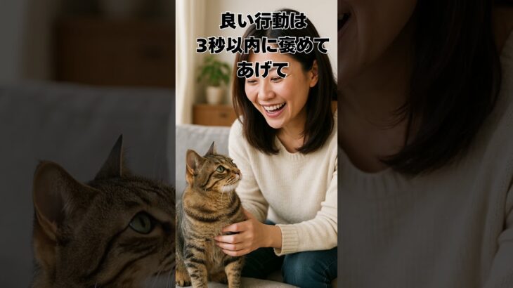 本能に逆らうと逆効果？！猫のしつけ5選　#猫,#しつけ,雑学