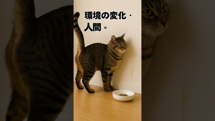 猫のいたずら　原因があった！？　トラブル解決法5選　#猫,#しつけ,#雑学,#ショート