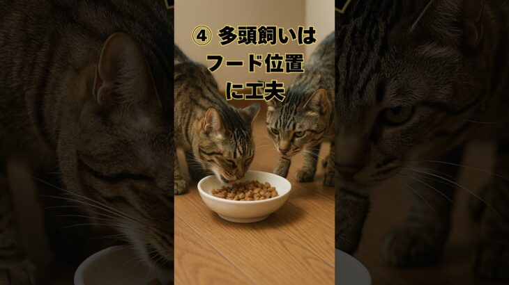 うちの子はワガママ⁉︎  食事のしつけ　ポイント 5選　#猫,#しつけ,#食事,#雑学